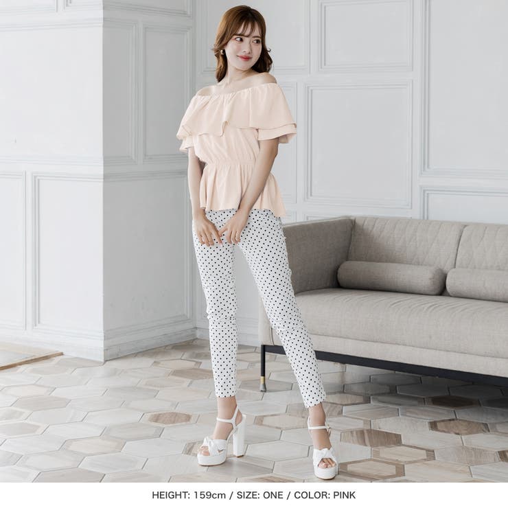 フリル2wayペプラムトップス [23146 カットソー半袖 | JULIA BOUTIQUE | 詳細画像15 