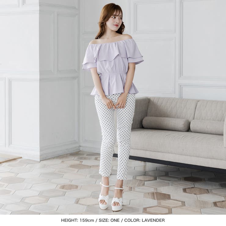 フリル2wayペプラムトップス [23146 カットソー半袖 | JULIA BOUTIQUE | 詳細画像19 