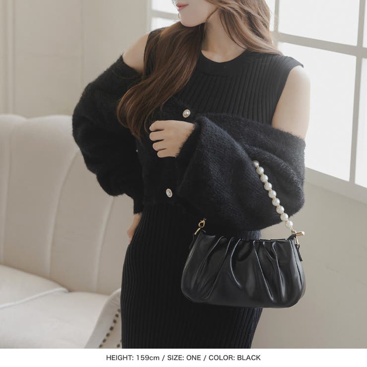 2点セット・シャギータッチニットカーディガン+マーメイドワンピース/23509 | JULIA BOUTIQUE | 詳細画像6 