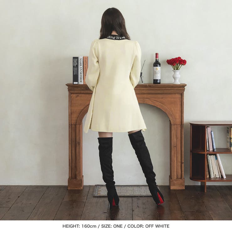 ロゴリボンミニニットワンピース/23525 | JULIA BOUTIQUE | 詳細画像11 