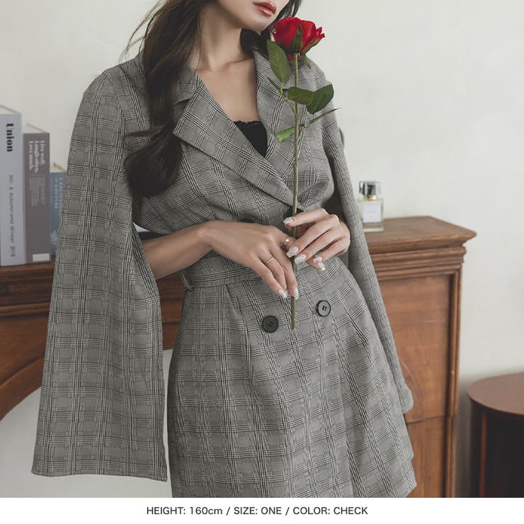 RO21S3598 ZL 09　ジャンプスーツ　ケープワンピース HELLO.SANFRANCISCO/ハローサンフランシスコ】花柄裾フリルジャンプ