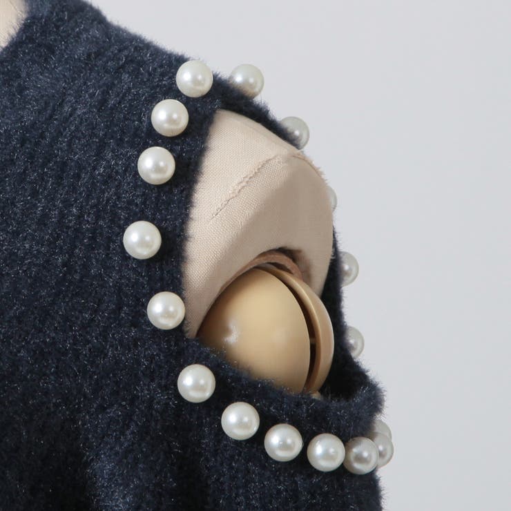 肩パール付きシャギータッチニットトップス  | JULIA BOUTIQUE | 詳細画像26 