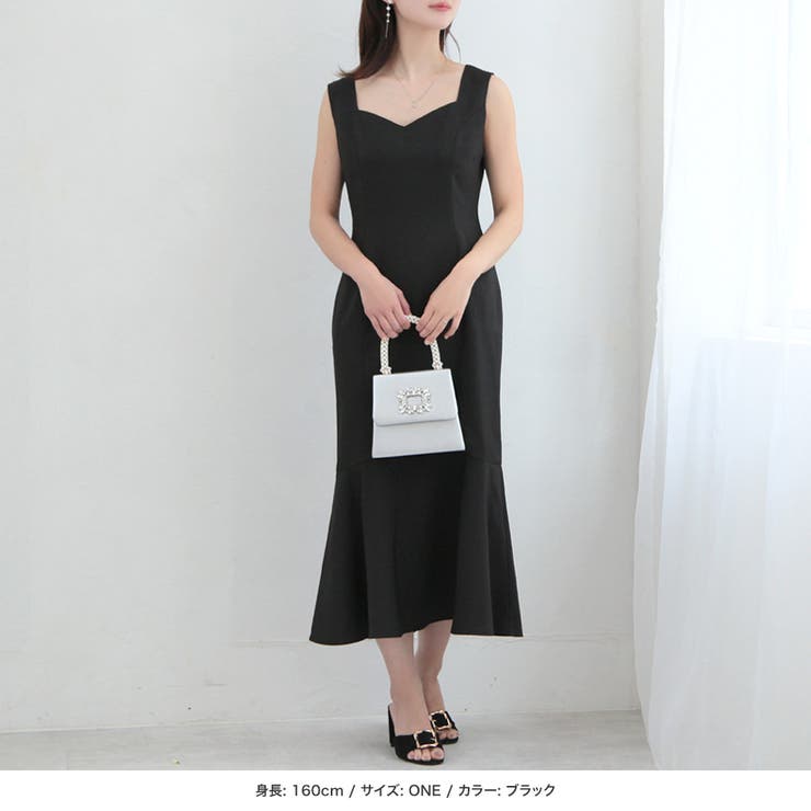 ハートネックマーメイドワンピース [24061 ノースリーブ | JULIA BOUTIQUE | 詳細画像9 