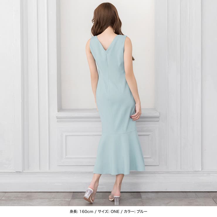 ハートネックマーメイドワンピース [24061 ノースリーブ | JULIA BOUTIQUE | 詳細画像12 