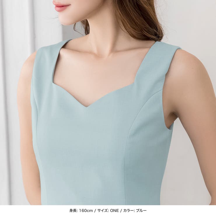 ハートネックマーメイドワンピース [24061 ノースリーブ | JULIA BOUTIQUE | 詳細画像14 