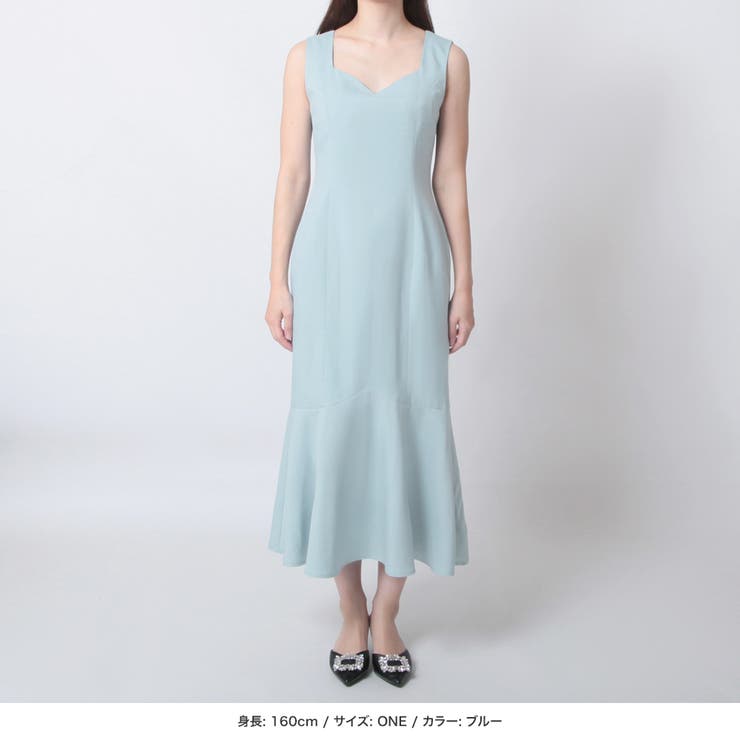 ハートネックマーメイドワンピース [24061 ノースリーブ | JULIA BOUTIQUE | 詳細画像18 