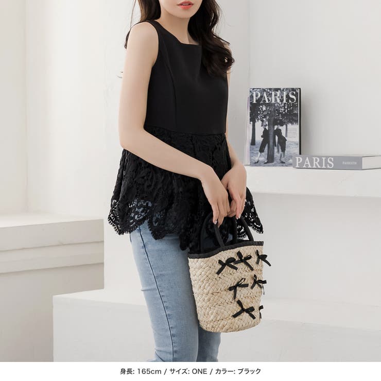 裾レースペプラムトップス [品番：BA000005827]｜JULIA BOUTIQUE
