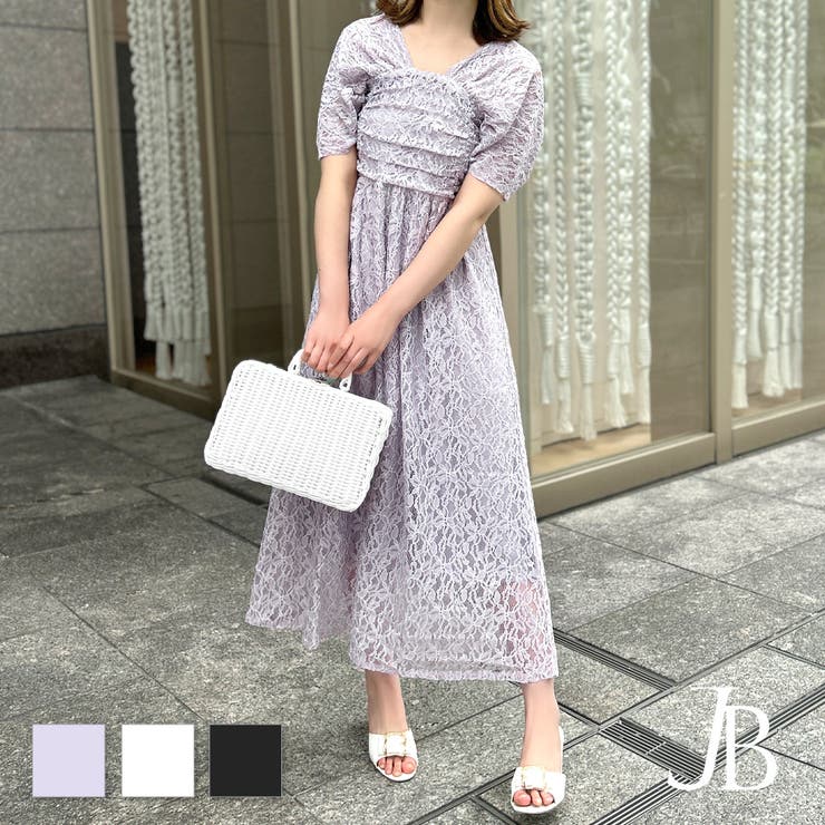 フラワーレースフレアワンピース  | JULIA BOUTIQUE | 詳細画像1 