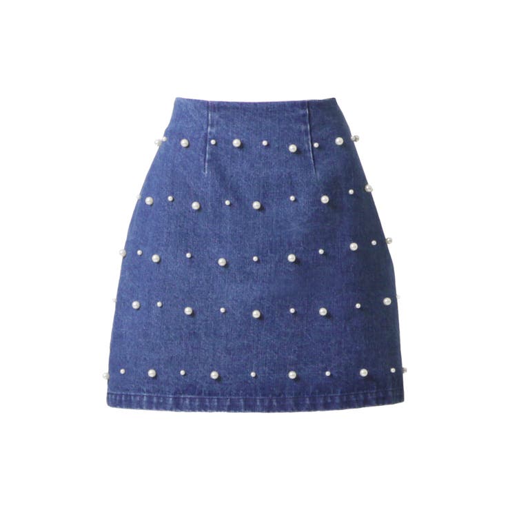インパン付きパールデコデニムスカート  | JULIA BOUTIQUE | 詳細画像31 