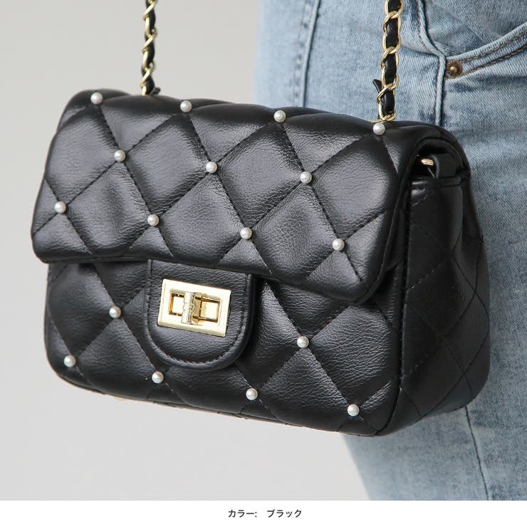【極美品】⭐︎CHANEL⭐︎ノベルティブラックキルティングミニバッグ CHANEL Pre-Owned 1992 キルティング ミニバッグ | ブラック | FARFETCH JP
