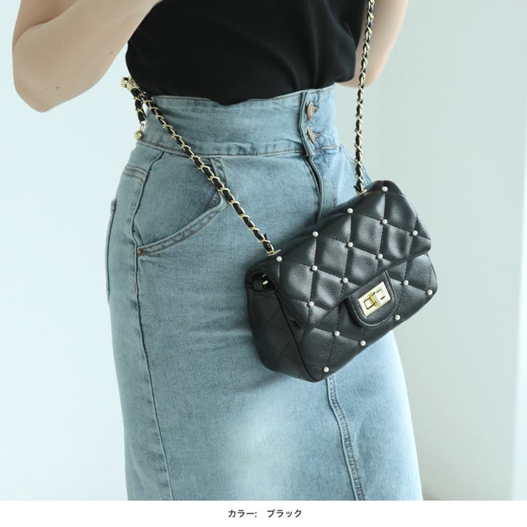 パールキルティングミニバッグ [24102 キルティング | JULIA BOUTIQUE | 詳細画像7 