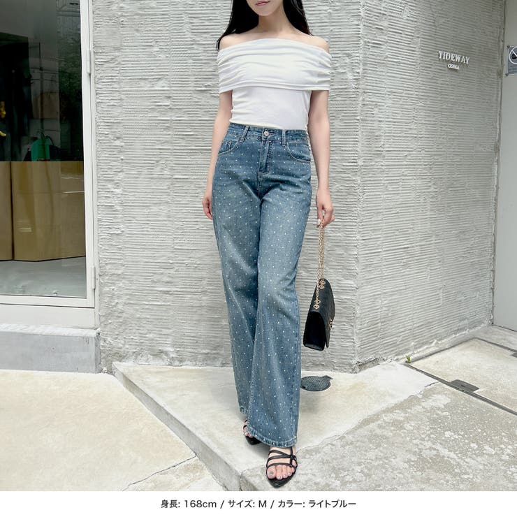 慈雨のドットパンツ Line of dots パンツ|慈雨 | Sensounico ONLINE STORE