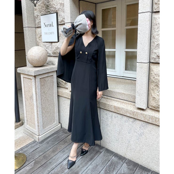 スリットスリーブマーメイドワンピース [品番：BA000005885]｜JULIA  BOUTIQUE（ジュリアブティック）のレディースファッション通販｜SHOPLIST（ショップリスト）