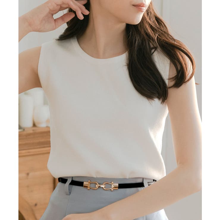 【ホワイト】 | ネックが選べるパーソナルカラーニットトップス  | JULIA BOUTIQUE