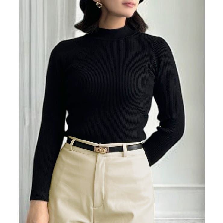 ネックが選べる毎日リブニットトップス  | JULIA BOUTIQUE | 詳細画像11