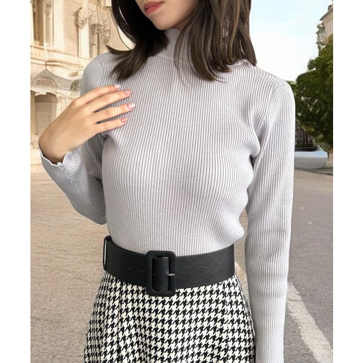 ネックが選べる毎日リブニットトップス  | JULIA BOUTIQUE | 詳細画像15