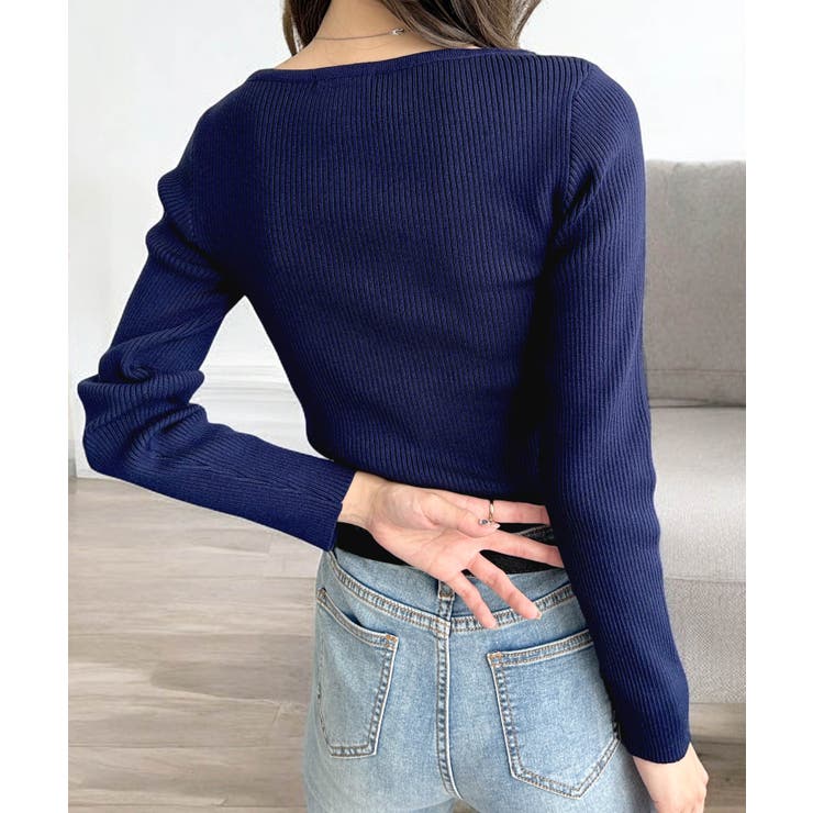 ネックが選べる毎日リブニットトップス  | JULIA BOUTIQUE | 詳細画像23