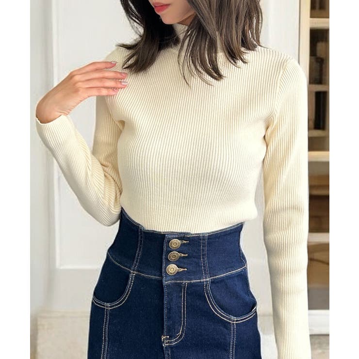 ネックが選べる毎日リブニットトップス  | JULIA BOUTIQUE | 詳細画像29