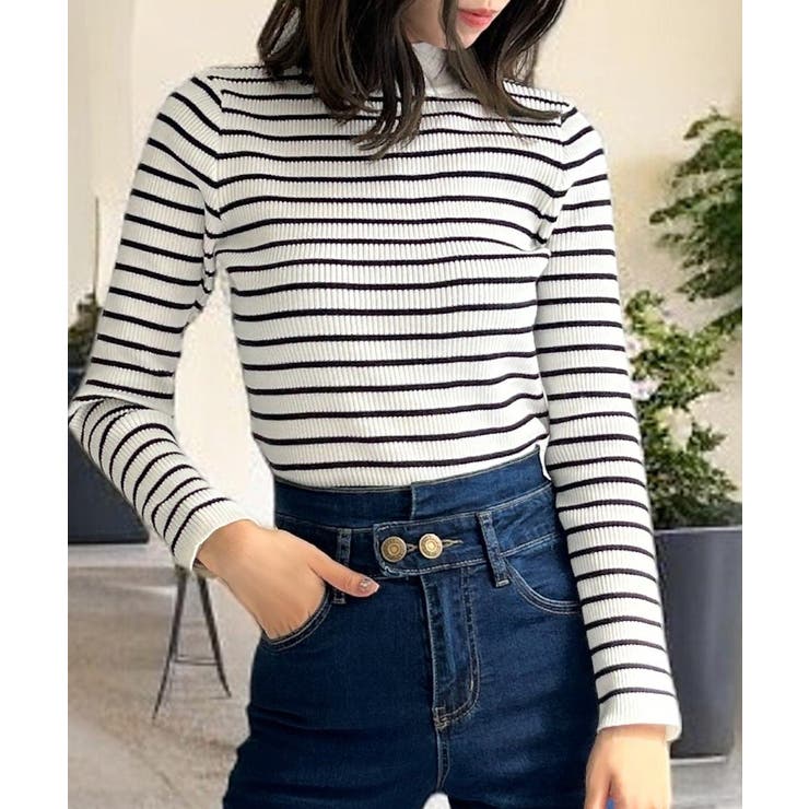 ネックが選べる毎日リブニットトップス  | JULIA BOUTIQUE | 詳細画像39