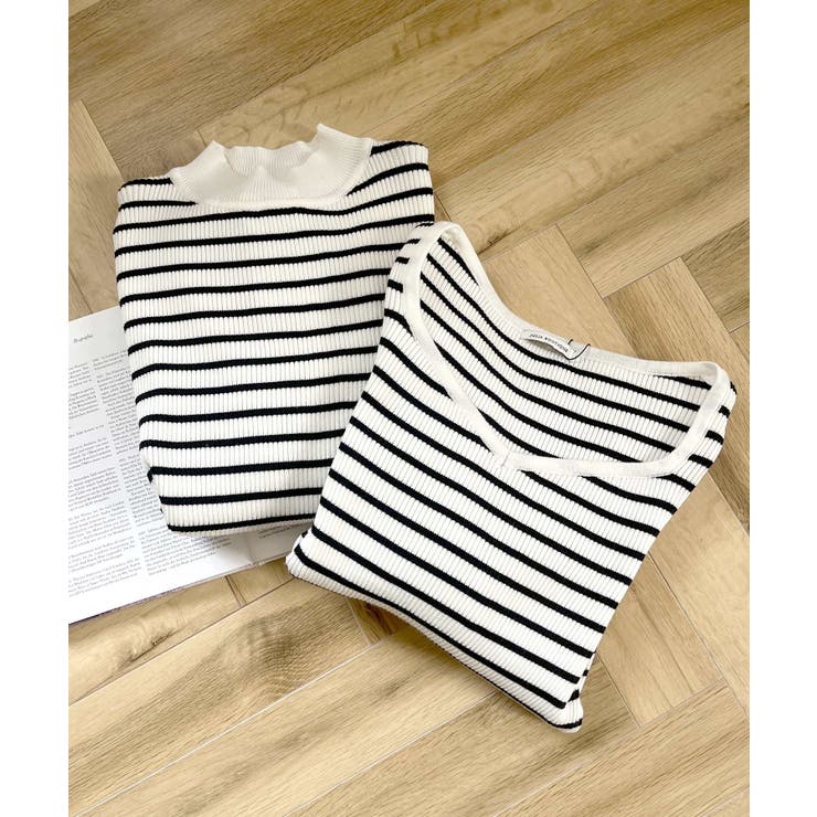 ネックが選べる毎日リブニットトップス  | JULIA BOUTIQUE | 詳細画像43