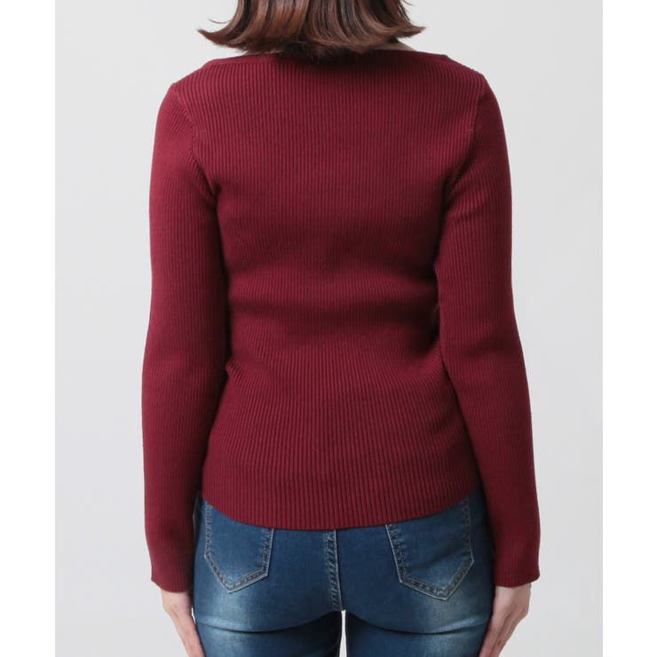 ネックが選べる毎日リブニットトップス  | JULIA BOUTIQUE | 詳細画像50