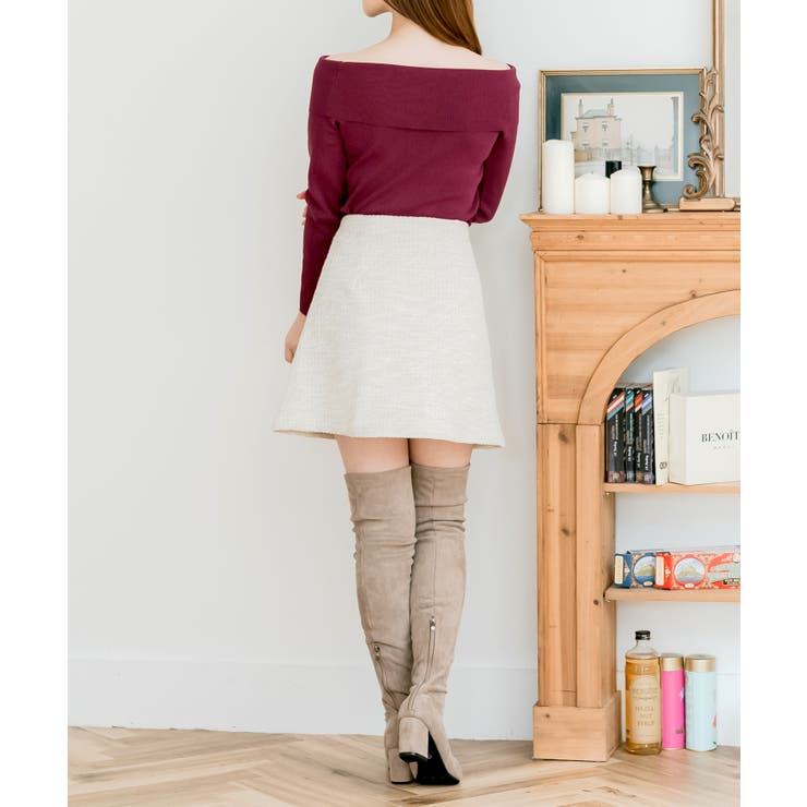 オフショルダーニットトップス [24524 長袖 | JULIA BOUTIQUE | 詳細画像30 