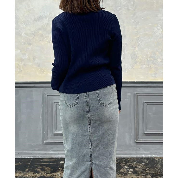 ゴールドボタンVネックニットカーディガン [24528 長袖 | JULIA BOUTIQUE | 詳細画像10 