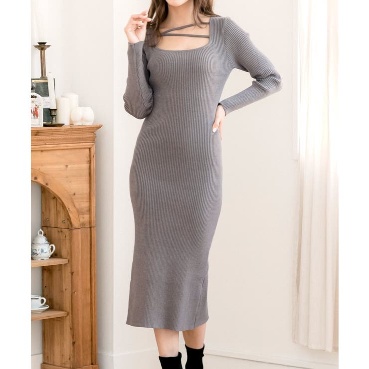 カットアウトワンピース  | JULIA BOUTIQUE | 詳細画像1 
