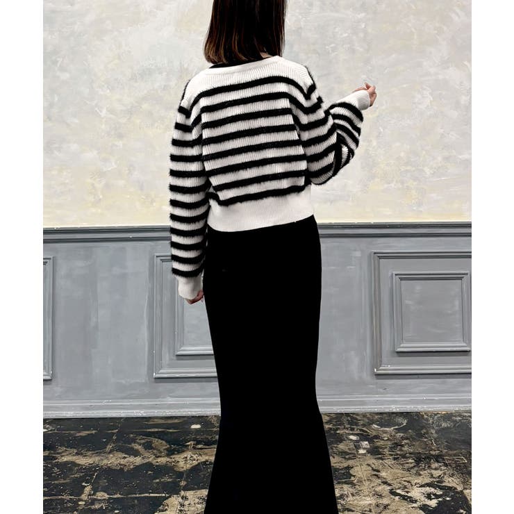 シャギーボーダーニットカーディガン [24540 長袖 | JULIA BOUTIQUE | 詳細画像22 