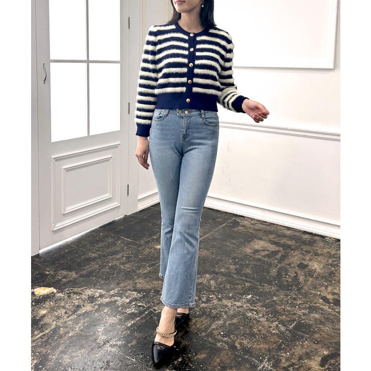 シャギーボーダーニットカーディガン [24540 長袖 | JULIA BOUTIQUE | 詳細画像28 