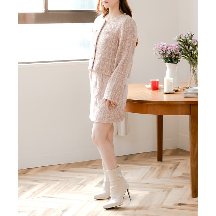 ハイウエストツイードミニスカート [24542 ミニ丈 | JULIA BOUTIQUE | 詳細画像24 