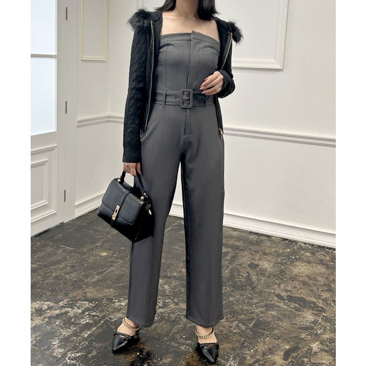 ファー付きパーカーニットトップス  | JULIA BOUTIQUE | 詳細画像8 