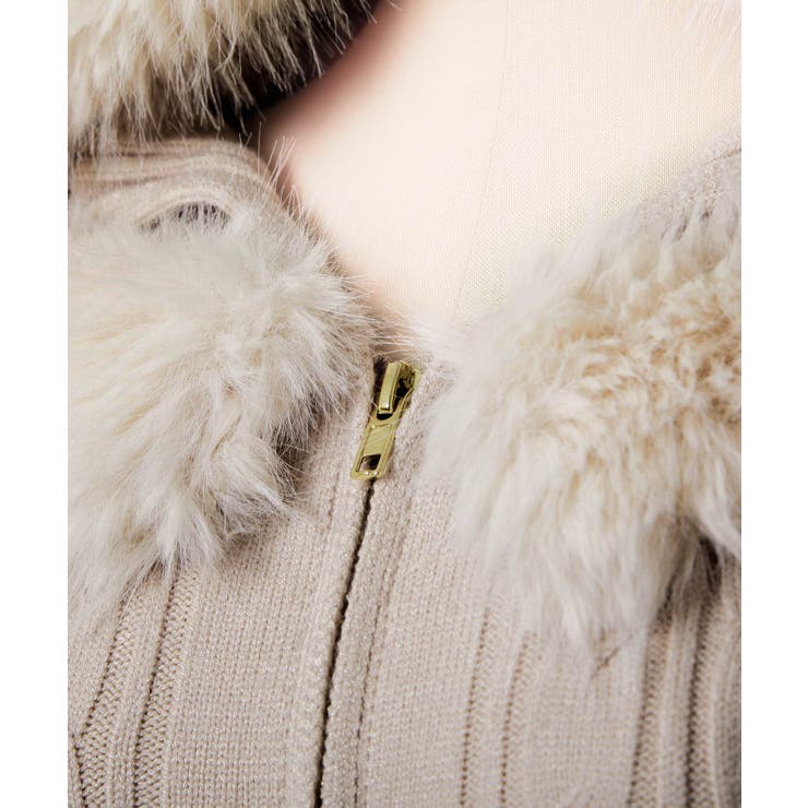 ファー付きパーカーニットトップス  | JULIA BOUTIQUE | 詳細画像43 