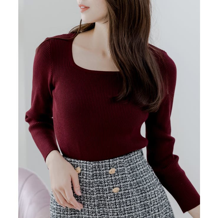 自分に似合う着映えトップスが見つかる。骨格別ニットトップス | JULIA BOUTIQUE | 詳細画像35 