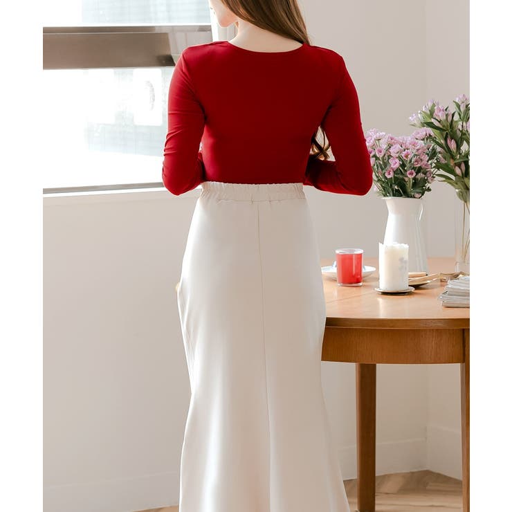 ギャザーカシュクールカットソー  | JULIA BOUTIQUE | 詳細画像16 