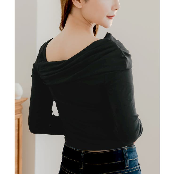 ワンショルダー風カットソー  | JULIA BOUTIQUE | 詳細画像7 