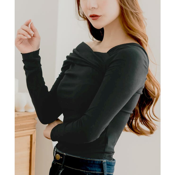 ワンショルダー風カットソー  | JULIA BOUTIQUE | 詳細画像9 