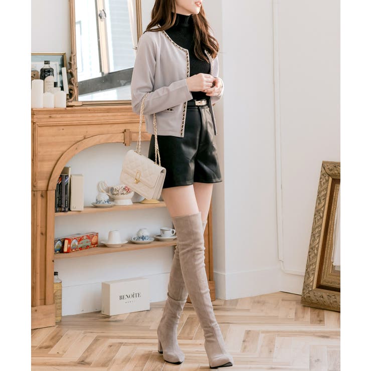 スレンダーニーハイブーツ [24667 ポインテッドトゥ | JULIA BOUTIQUE | 詳細画像20 