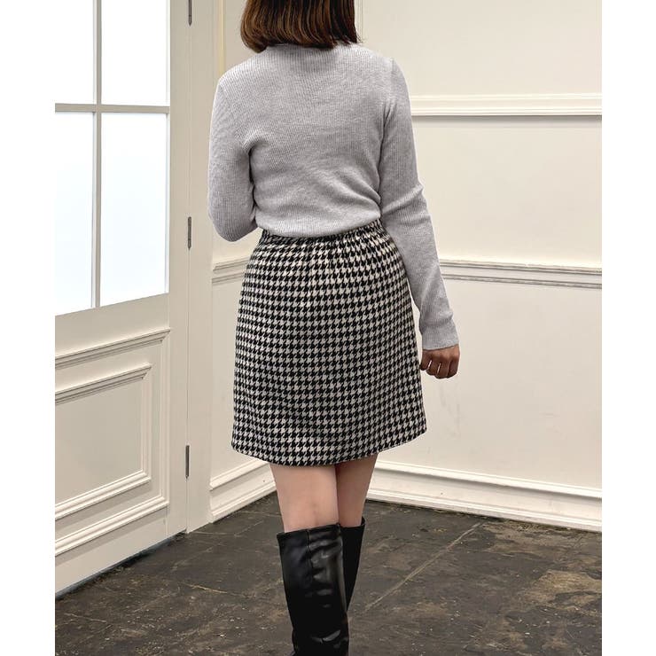 モチーフ付きタートルニット [24672 長袖 | JULIA BOUTIQUE | 詳細画像13 