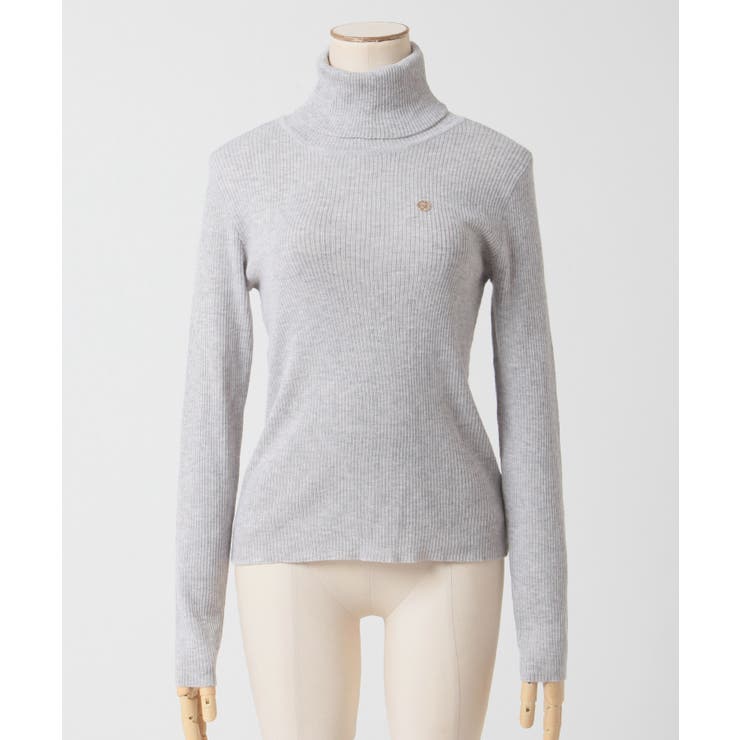 モチーフ付きタートルニット [24672 長袖 | JULIA BOUTIQUE | 詳細画像30 