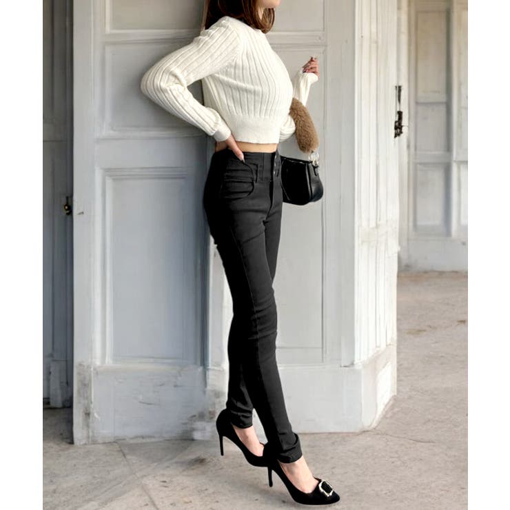 リブニットショート丈トップス/24673 | JULIA BOUTIQUE | 詳細画像22