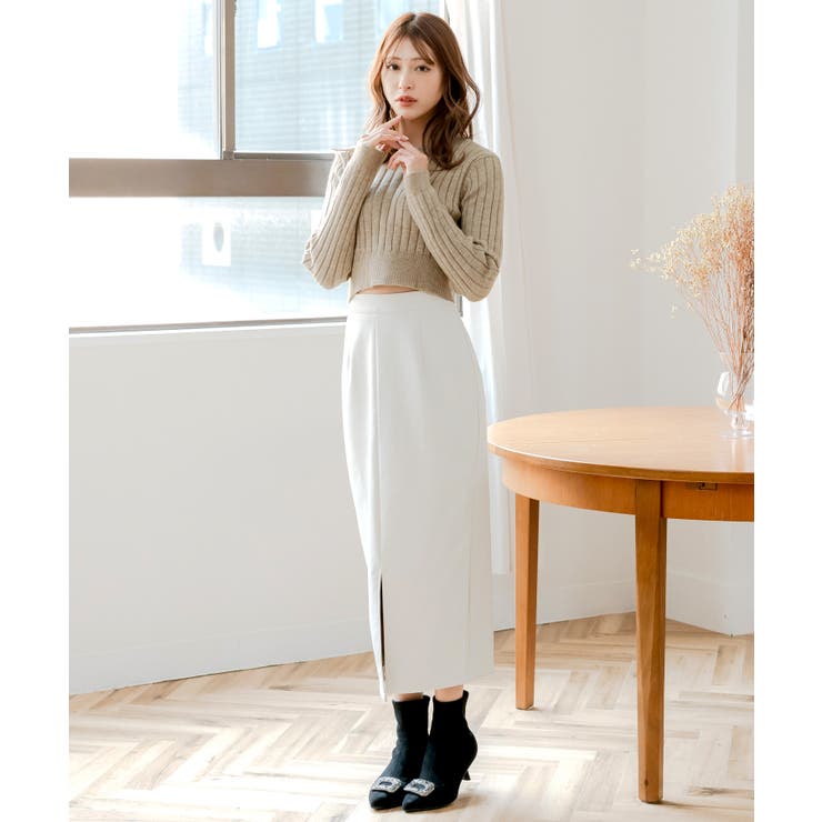 リブニットショート丈トップス/24673 | JULIA BOUTIQUE | 詳細画像23