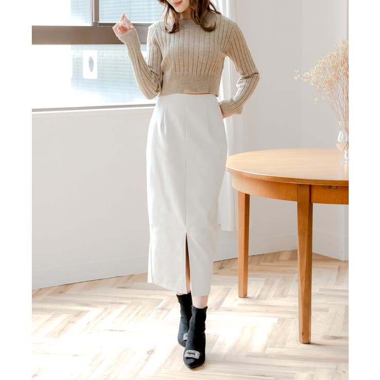 リブニットショート丈トップス/24673 | JULIA BOUTIQUE | 詳細画像26