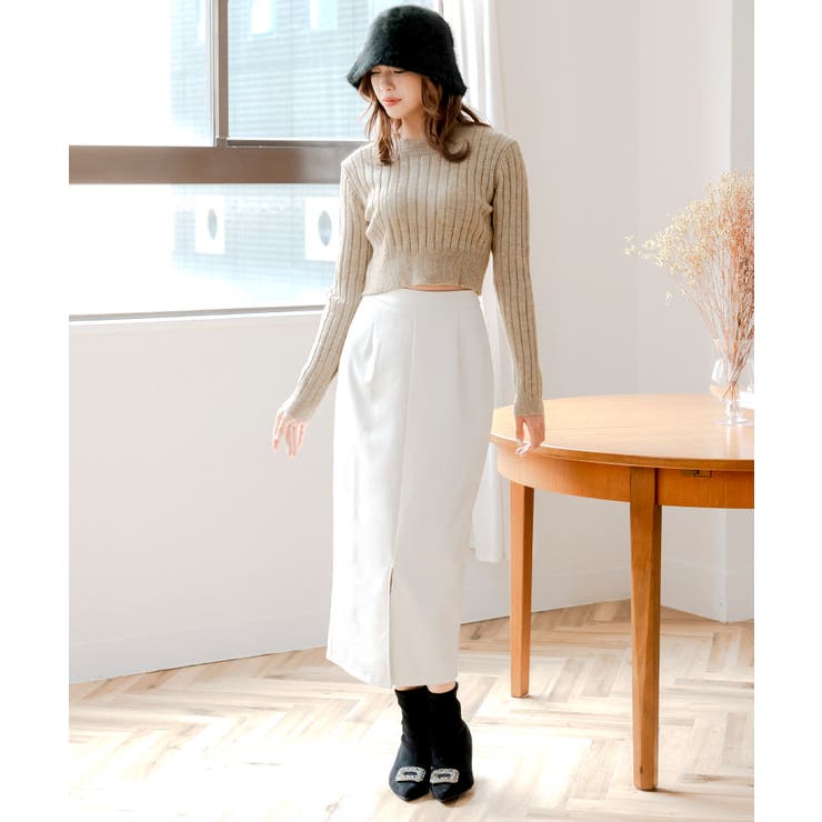 リブニットショート丈トップス/24673 | JULIA BOUTIQUE | 詳細画像28