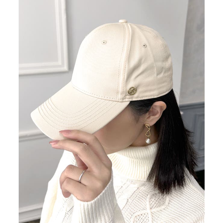 【25％OFF】 美品 ガブリエラのボンネット ベージュ 帽子 シルク素材 頭周33 ビスクドール