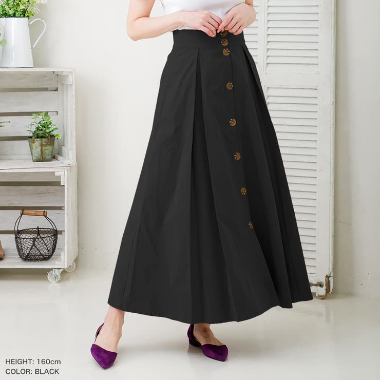 2WAYトレンチ風サロペットフレアロングスカート/510254[品番