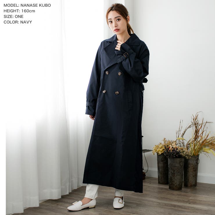 バックレースロングトレンチコート [510405][品番：BA000004234]｜JULIA  BOUTIQUE（ジュリアブティック）のレディースファッション通販｜SHOPLIST（ショップリスト）