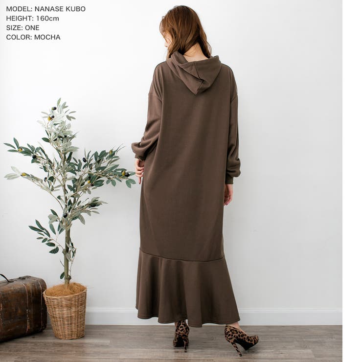 マーメイドパーカーワンピース/510443[品番：BA000004217]｜JULIA