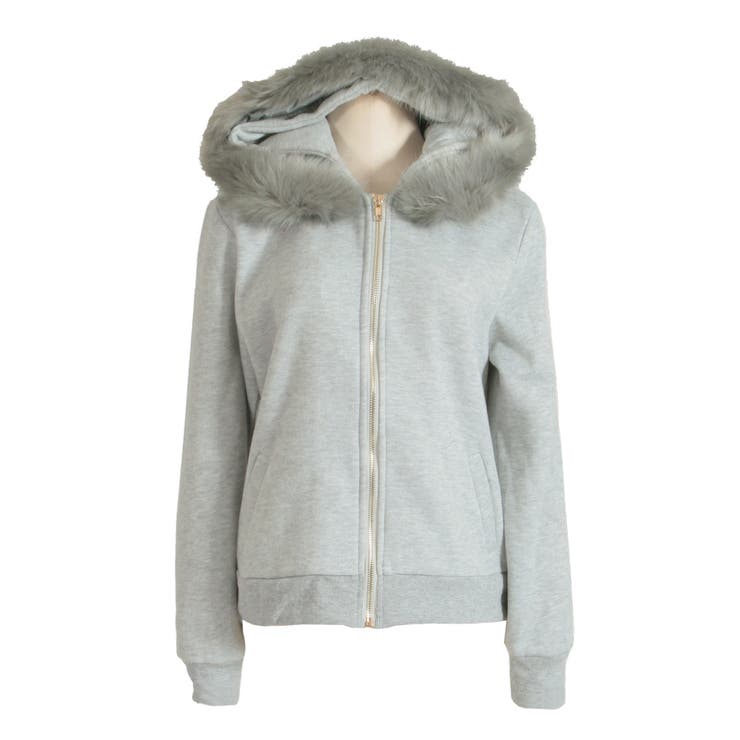 フェイクファー付裏起毛スウェットフードパーカー  | JULIA BOUTIQUE | 詳細画像9 