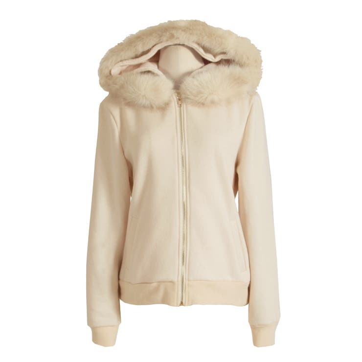 フェイクファー付裏起毛スウェットフードパーカー  | JULIA BOUTIQUE | 詳細画像10 